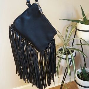 Carlos Santana Fiona Fringe Wristlet